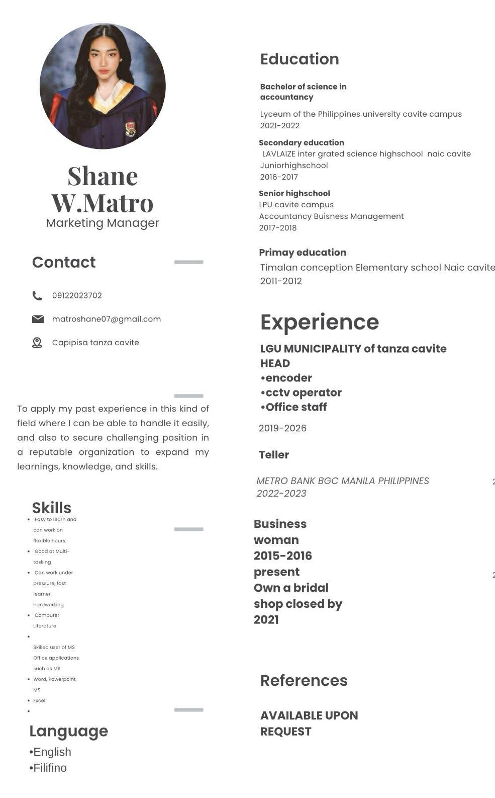 Shane M.'s profile photo