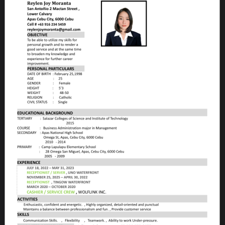 Reylen joy M.'s profile photo