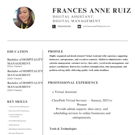 Frances Anne R.'s profile photo
